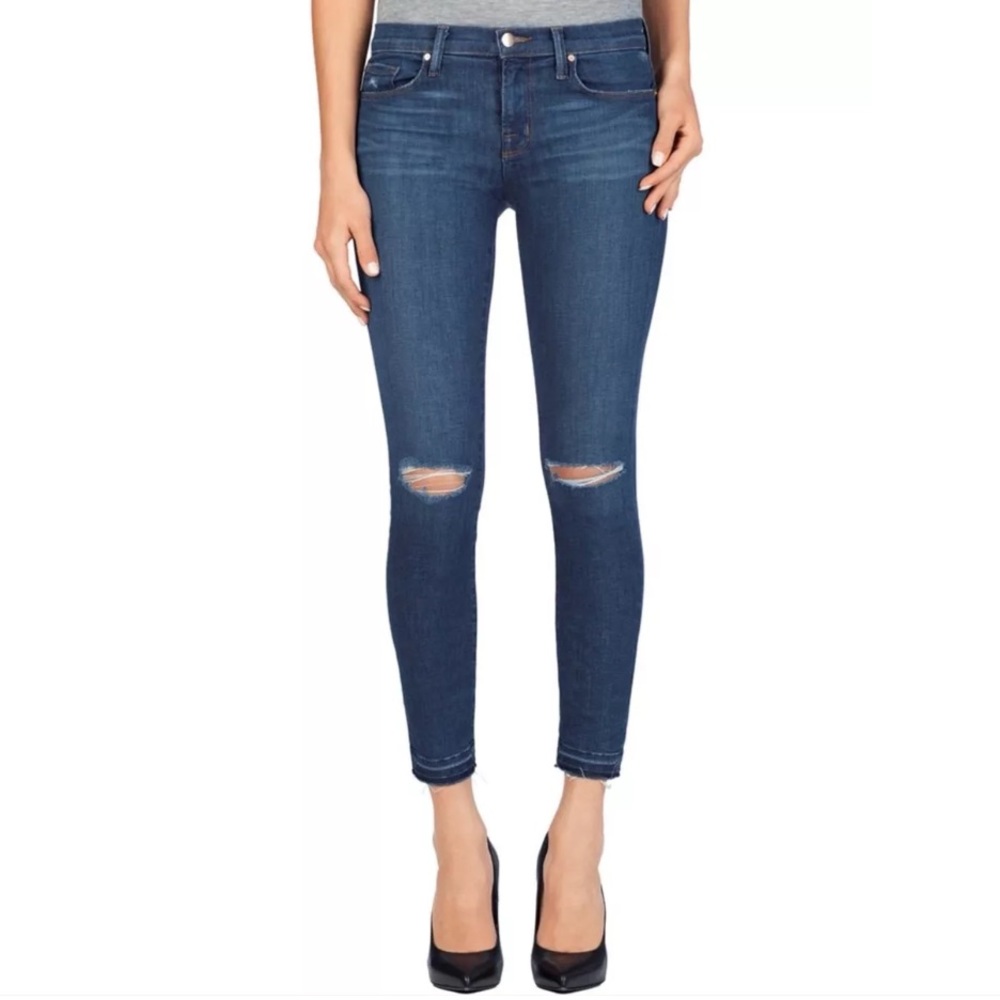 NWT J Brand Jeans Mid-Rise Skinny Capri